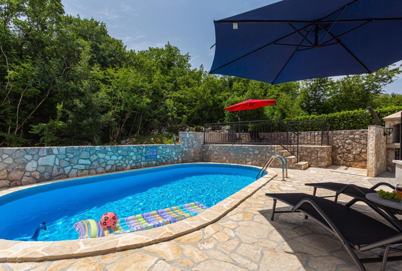 Apartment With A Private Swimming Pool, Garden & Bbq Gostinjac 外观 照片